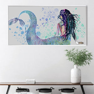 Siren's Soliloquy Canvas Art Clock Canvas