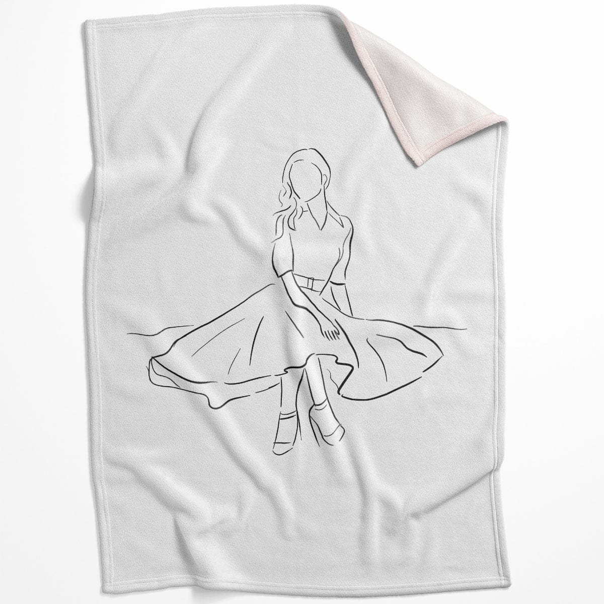 Skirts and Dresses B Blanket Blanket 75 x 100cm Clock Canvas