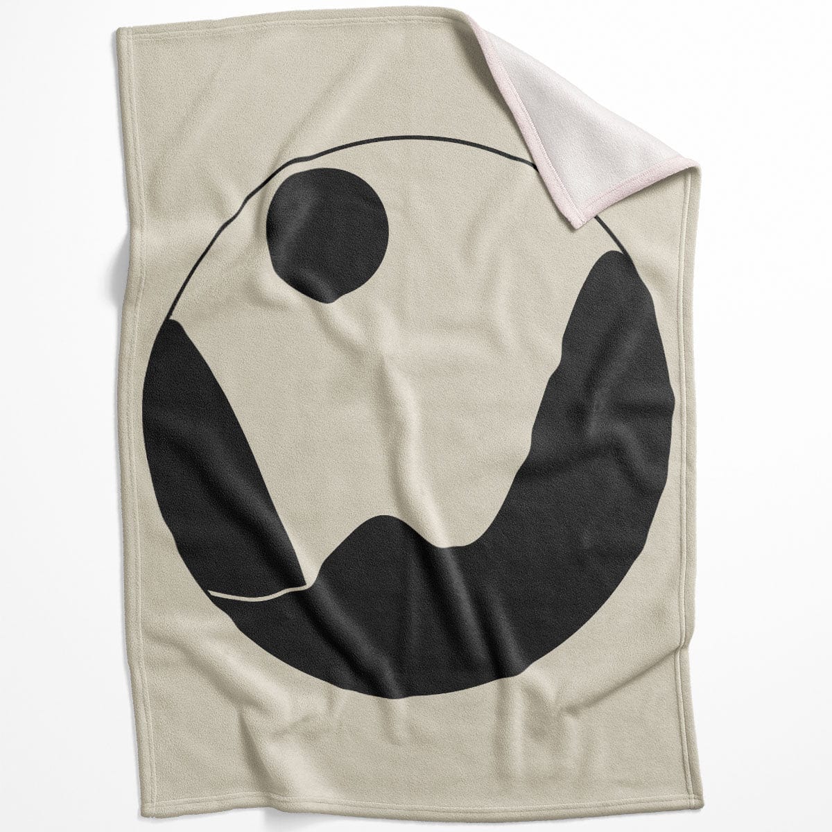 Sky Cycle A Blanket Blanket 75 x 100cm Clock Canvas