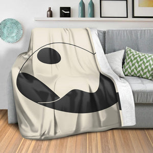 Sky Cycle A Blanket Blanket Clock Canvas