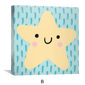 Sky Full of Joy Canvas Art Clock Canvas