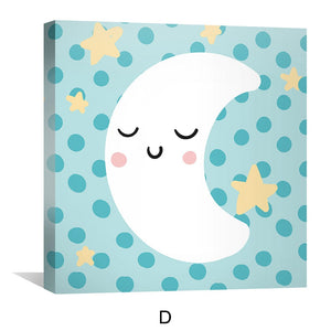 Sky Full of Joy Canvas Art Clock Canvas