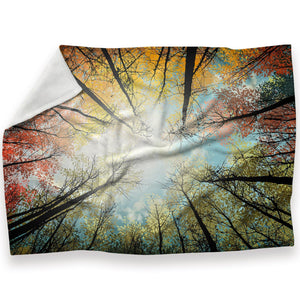 Skyward Radiance Blanket Blanket 30 x 40in Clock Canvas