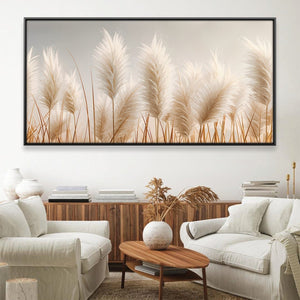 Soft Field Breeze Canvas Art 20 x 10in / Canvas Clock Canvas