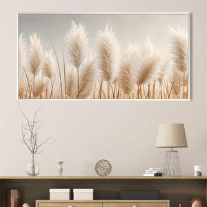 Soft Field Breeze Canvas Art Clock Canvas