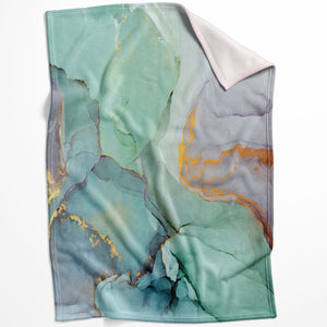 Soft Watercolor A Blanket Blanket 75 x 100cm Clock Canvas