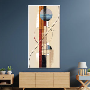 Spectral Bands Canvas Art Clock Canvas