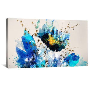 Splash of Spring Canvas Art Clock Canvas