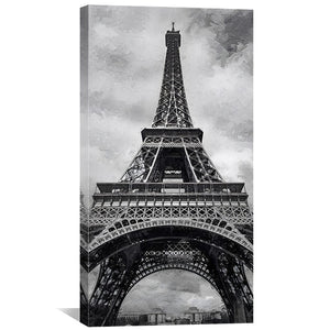 Steel Spires Canvas Art Clock Canvas