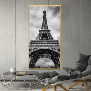 Steel Spires Canvas Art Clock Canvas