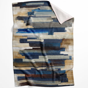 Structured Stacking Blanket Blanket 75 x 100cm Clock Canvas
