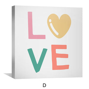 Sugar and Spice Canvas Art Clock Canvas