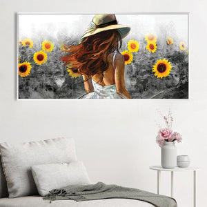 Sunlit Solace Canvas Art Clock Canvas