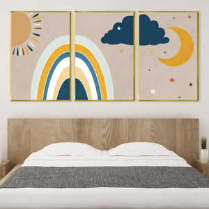 Sunny Days Canvas Art Clock Canvas