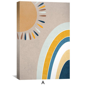 Sunny Days Canvas Art Clock Canvas