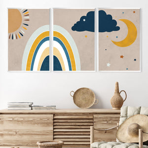 Sunny Days Canvas Art Clock Canvas