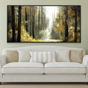 Sunwoven Grove Canvas Art 20 x 10in / Canvas Clock Canvas