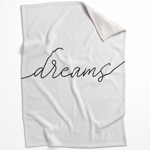 Sweet Dreams B Blanket Blanket 75 x 100cm Clock Canvas