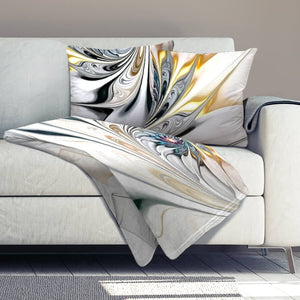 Swirling Beauty Dream Home Bundle Bundle 2 Cushions & 1 Blanket Clock Canvas