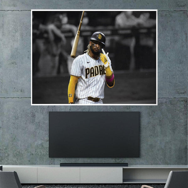 Tatis Bat Flip Canvas – ClockCanvas