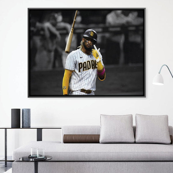 Tatis Bat Flip Canvas – ClockCanvas