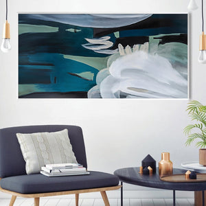 Tealed Fusion Canvas Art Clock Canvas