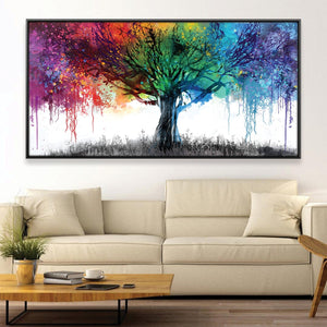 The Colorkeeper Canvas Art 20 x 10in / Canvas Clock Canvas