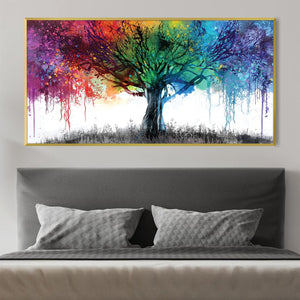 The Colorkeeper Canvas Art Clock Canvas