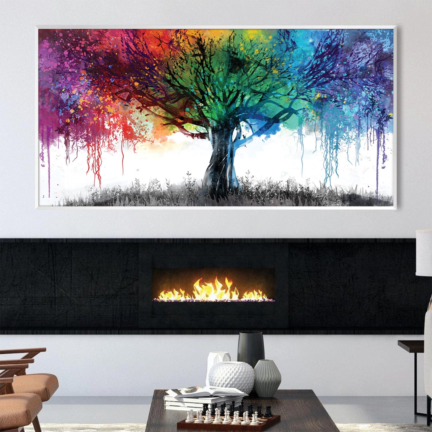 The Colorkeeper Canvas Art Clock Canvas