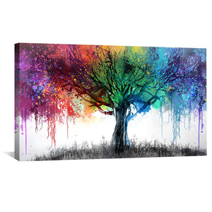 The Colorkeeper Canvas Art Clock Canvas