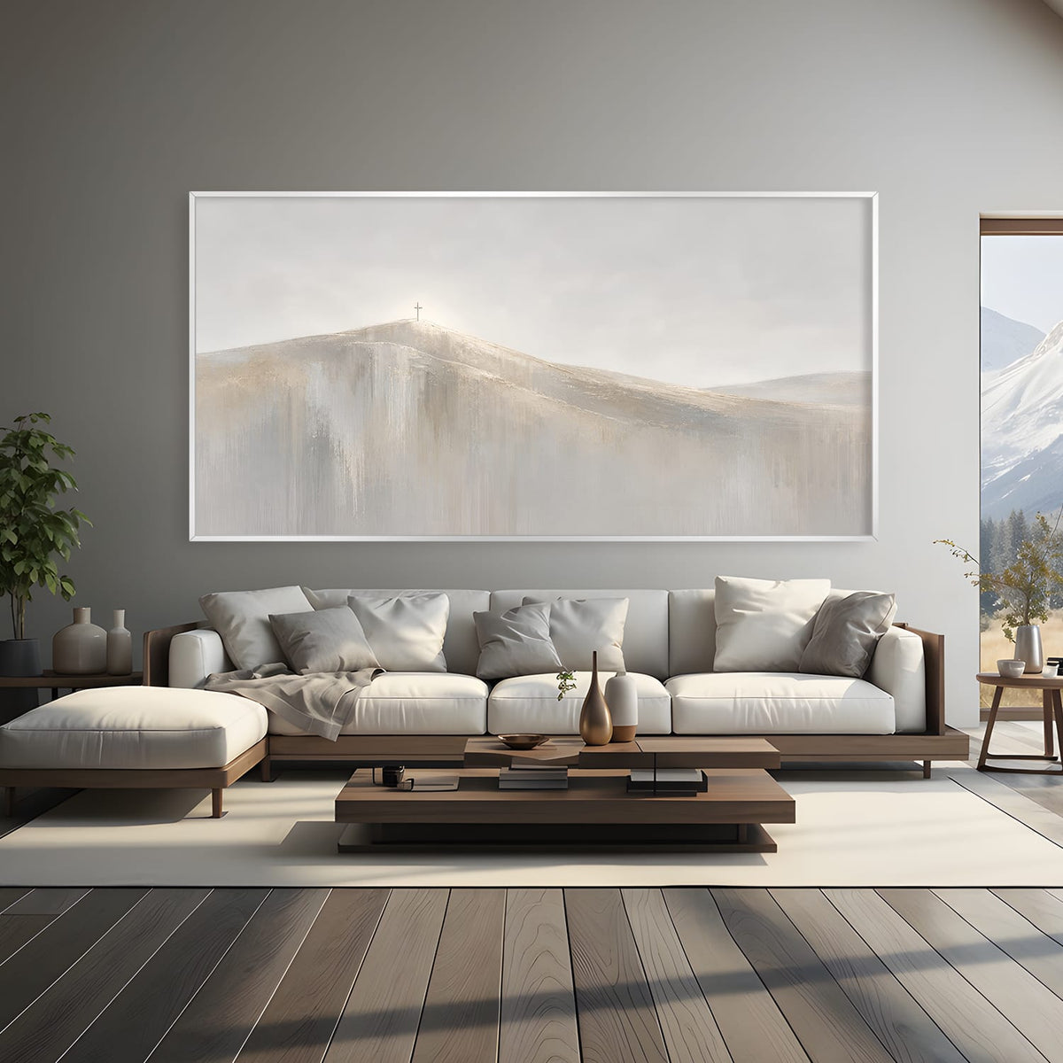The Hill of Grace Canvas Art 20 x 10in / Canvas Clock Canvas