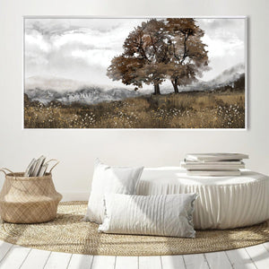 The Watchful Trees Canvas Art Clock Canvas