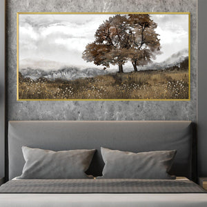 The Watchful Trees Canvas Art Clock Canvas