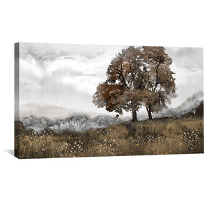 The Watchful Trees Canvas Art Clock Canvas