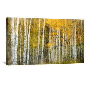 Thick of the Forest Canvas Art Clock Canvas