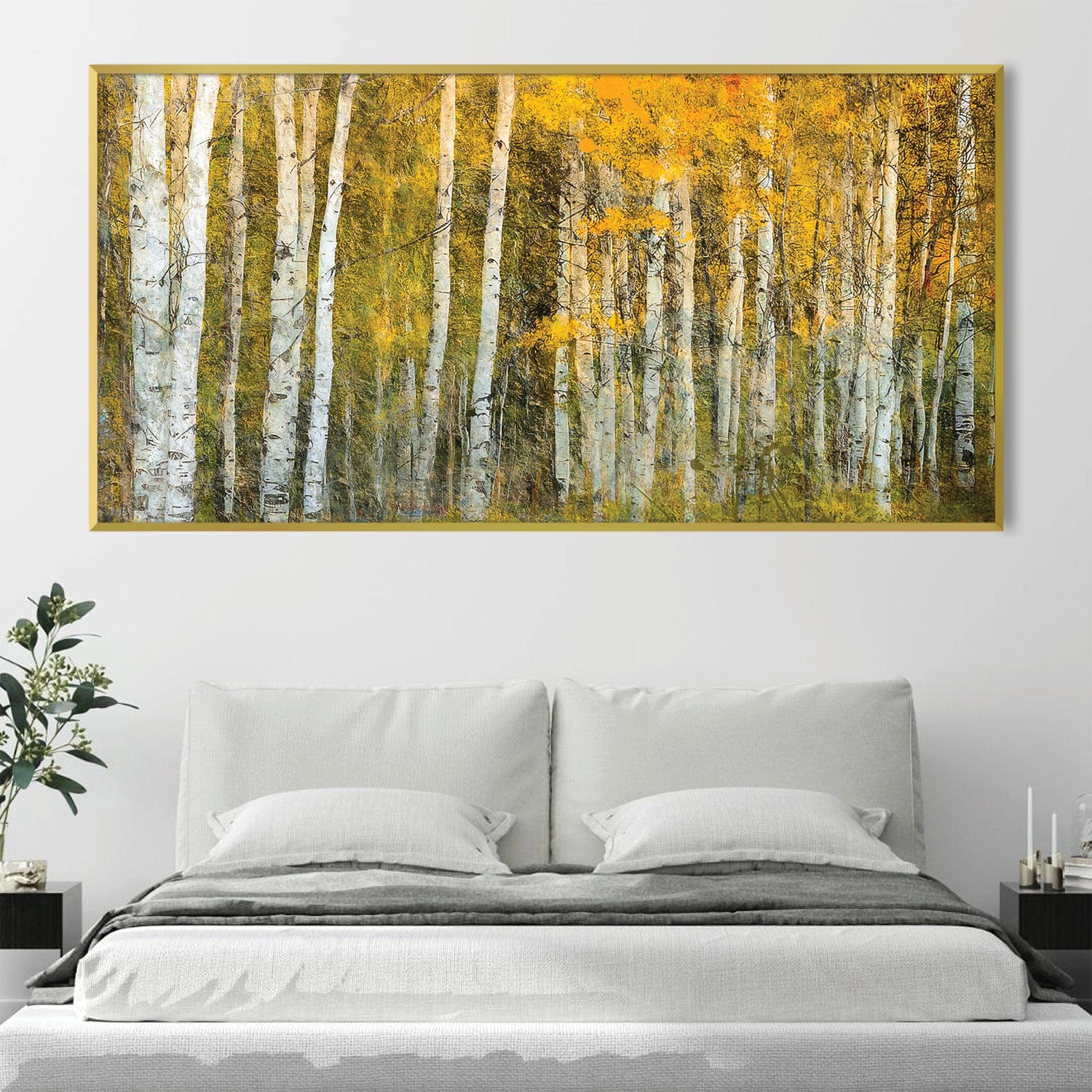 Thick of the Forest Canvas Art Clock Canvas
