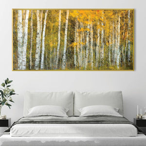 Thick of the Forest Canvas Art Clock Canvas