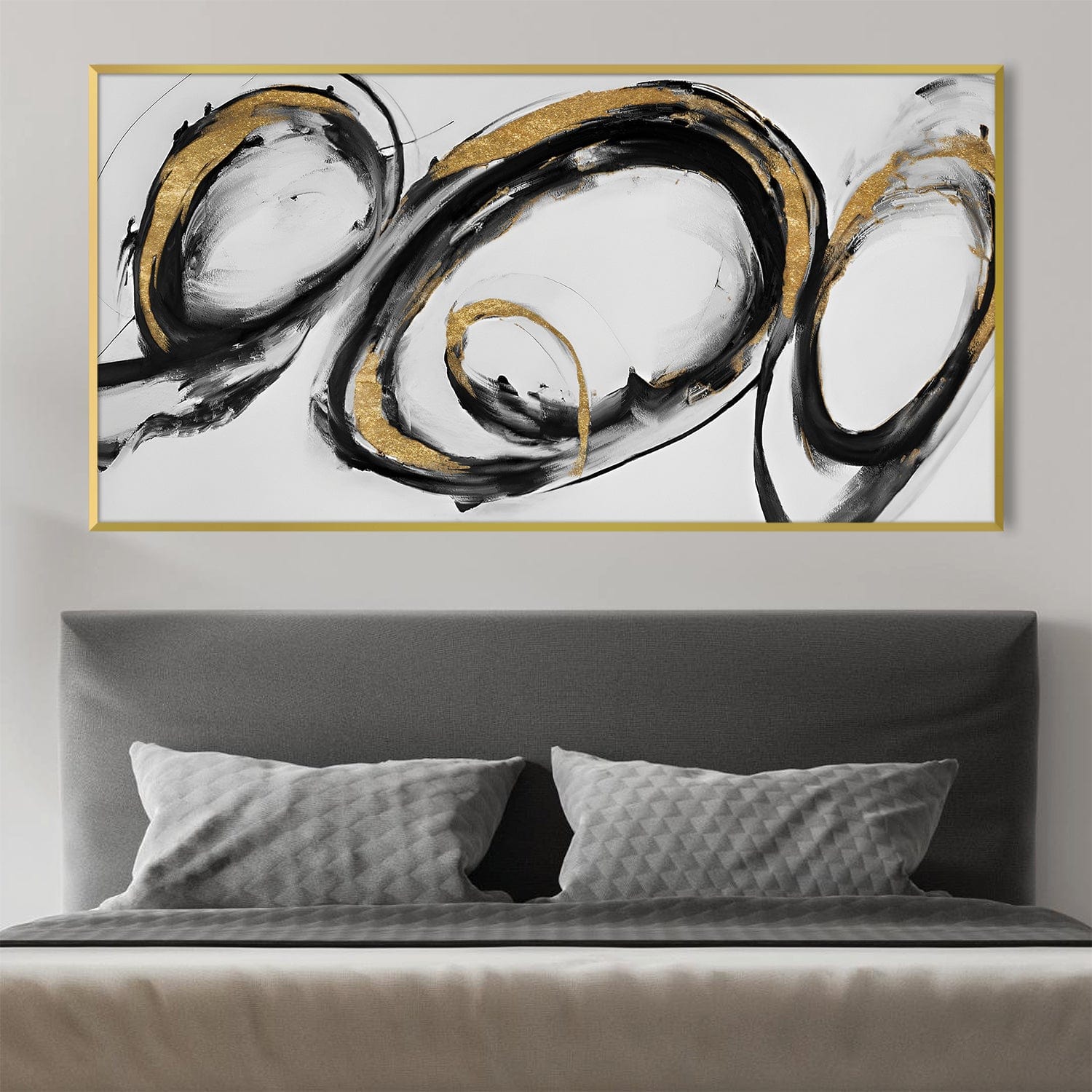 Trinity Opulent Canvas Art Clock Canvas
