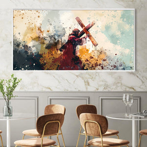 Triumph of the Brave Canvas Art Clock Canvas