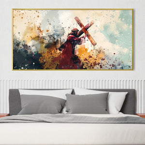 Triumph of the Brave Canvas Art Clock Canvas