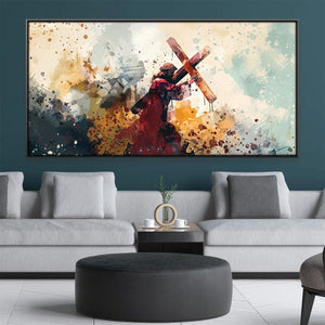 Triumph of the Brave Canvas Art Clock Canvas