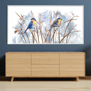 Twigs and Tunes Canvas Art Clock Canvas