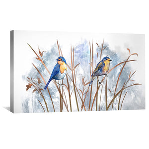 Twigs and Tunes Canvas Art Clock Canvas