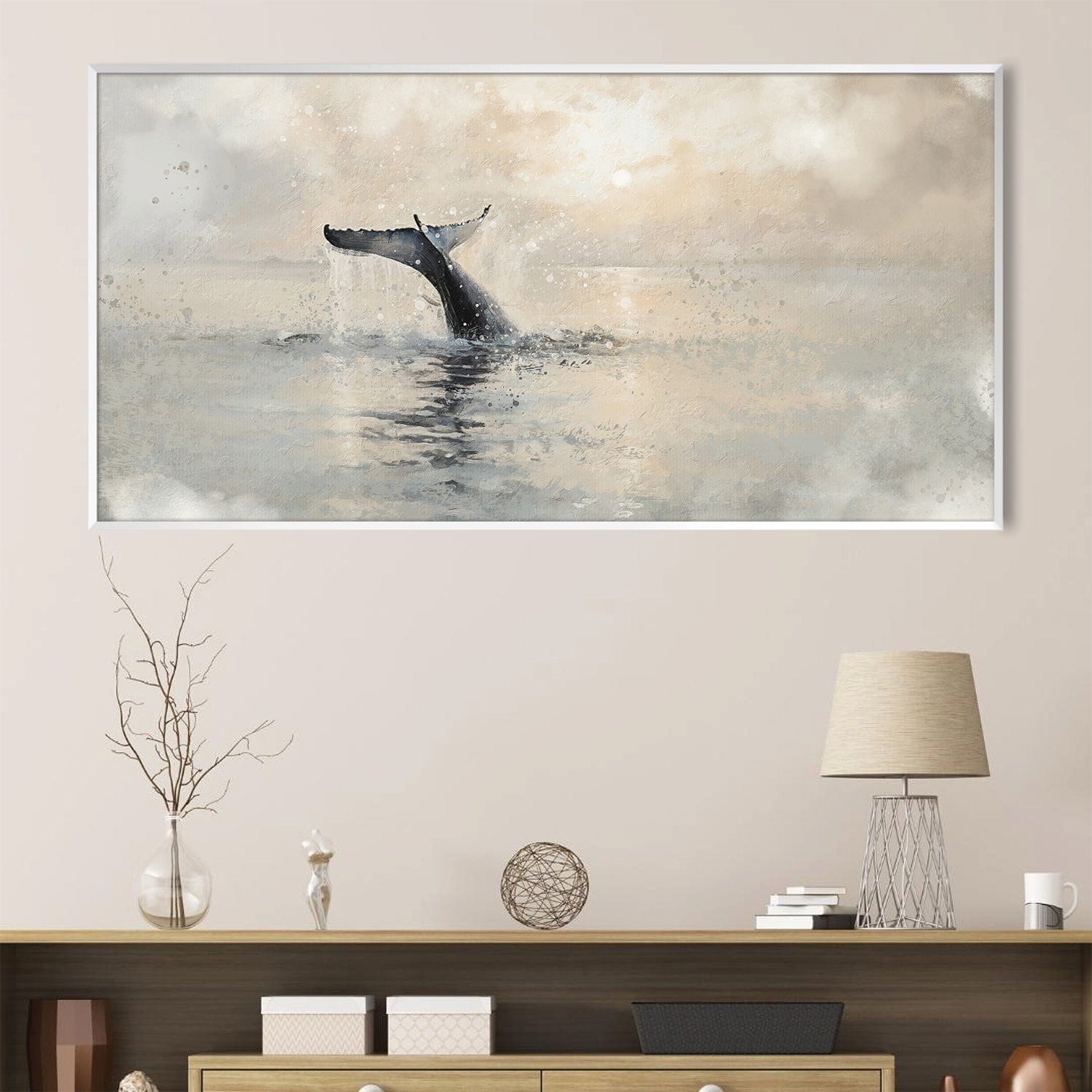 Twilight Tail Canvas Art Clock Canvas