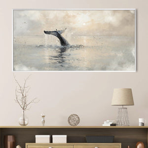 Twilight Tail Canvas Art Clock Canvas