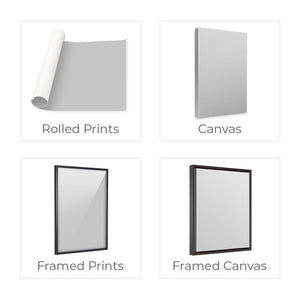 Undulating Shapes-Set Canvas Art Clock Canvas