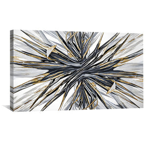 Unraveling Spiral Canvas Art Clock Canvas