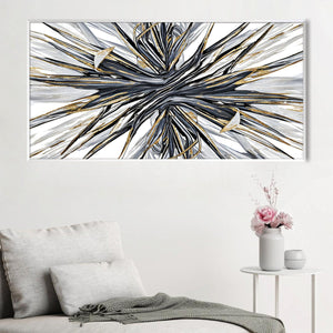 Unraveling Spiral Canvas Art Clock Canvas