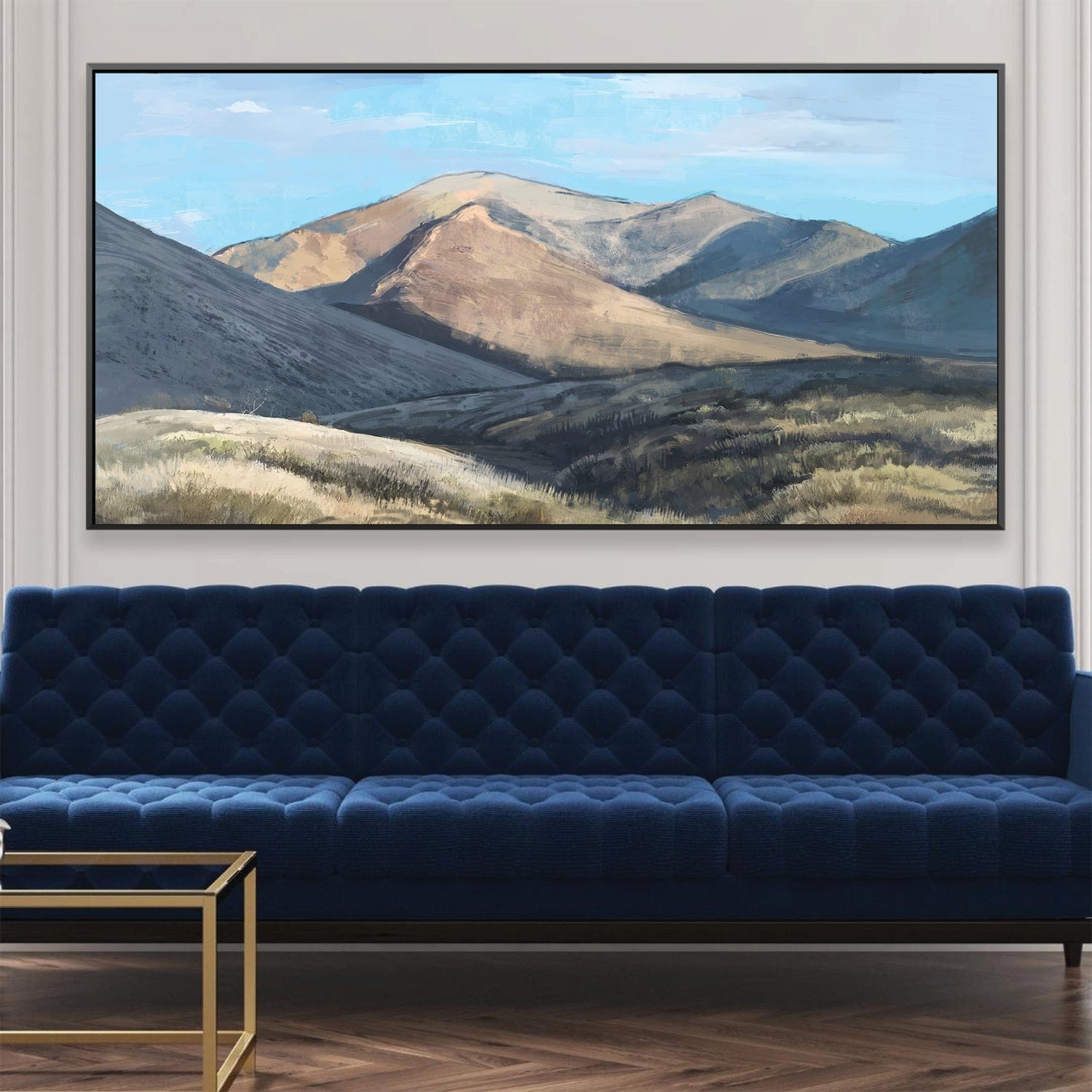 Valley of Still Winds Canvas Art 20 x 10in / Canvas Clock Canvas