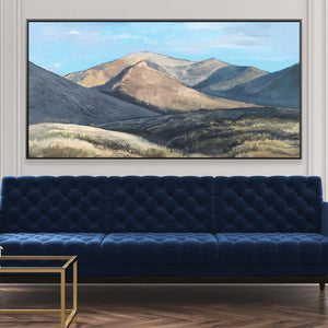 Valley of Still Winds Canvas Art 20 x 10in / Canvas Clock Canvas